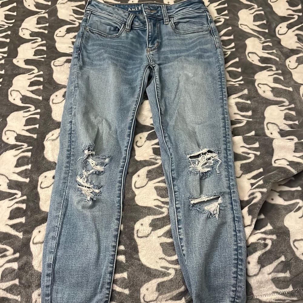 Stretch skinny jeans